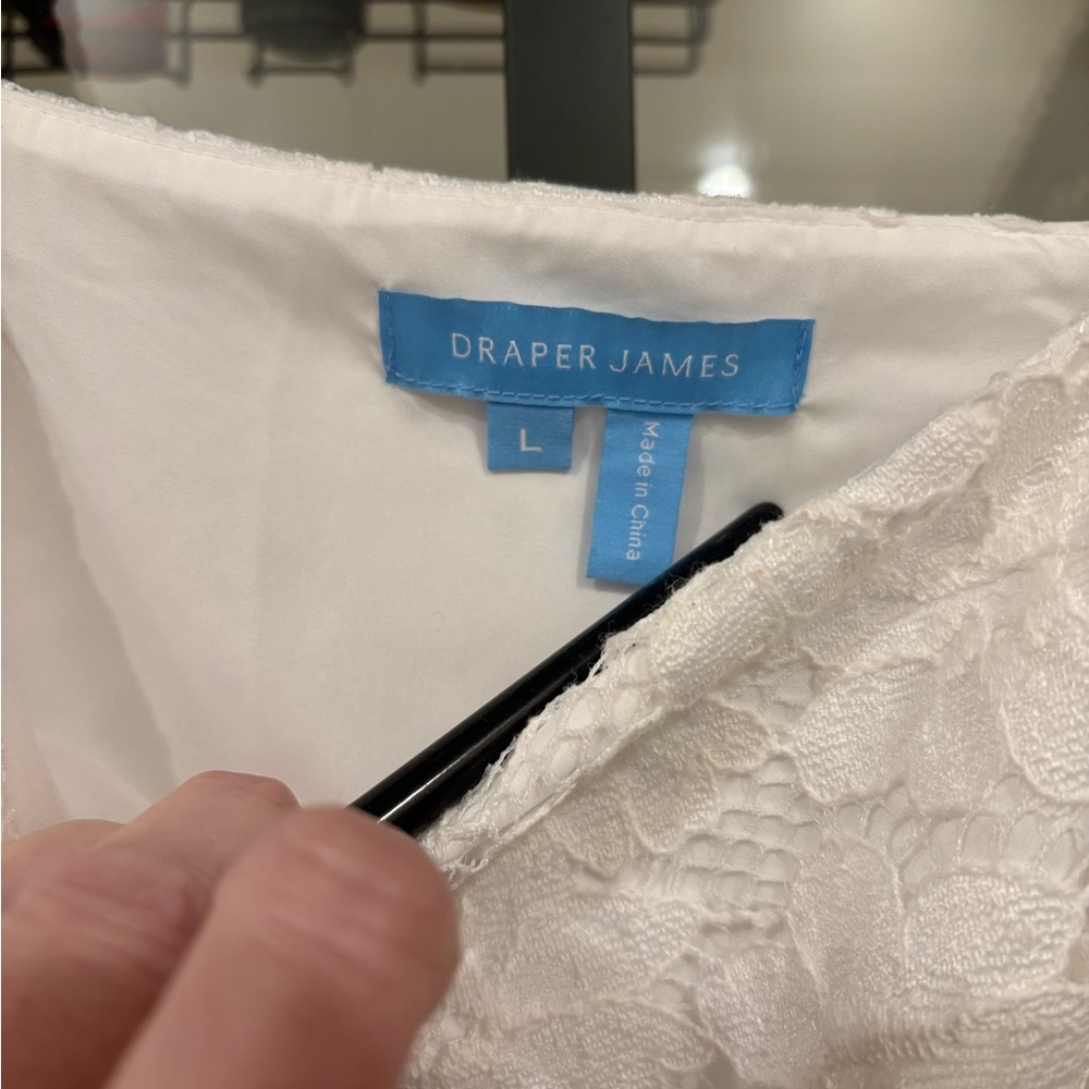 DRAPER JAMES CARRIE MIDI DRESS IN LACE - Picture 4 of 4